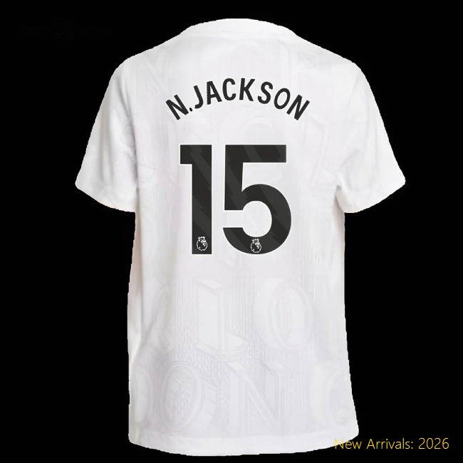 2025-2026 Chelsea Kids Child-friendly N.jackson Jersey Puma Drycell