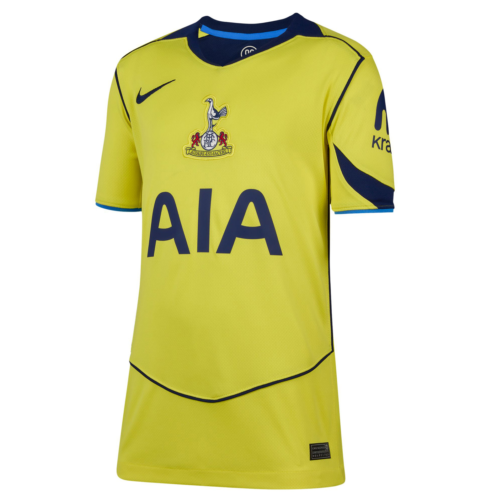 Authenticity-Driven Tottenham Third Jersey by Nike for ultra fans