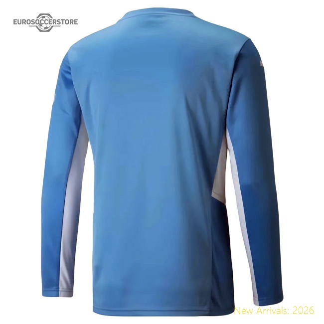 Authentic 2021-2022 Man City Long Sleeve Home Shirt - Premium Quality