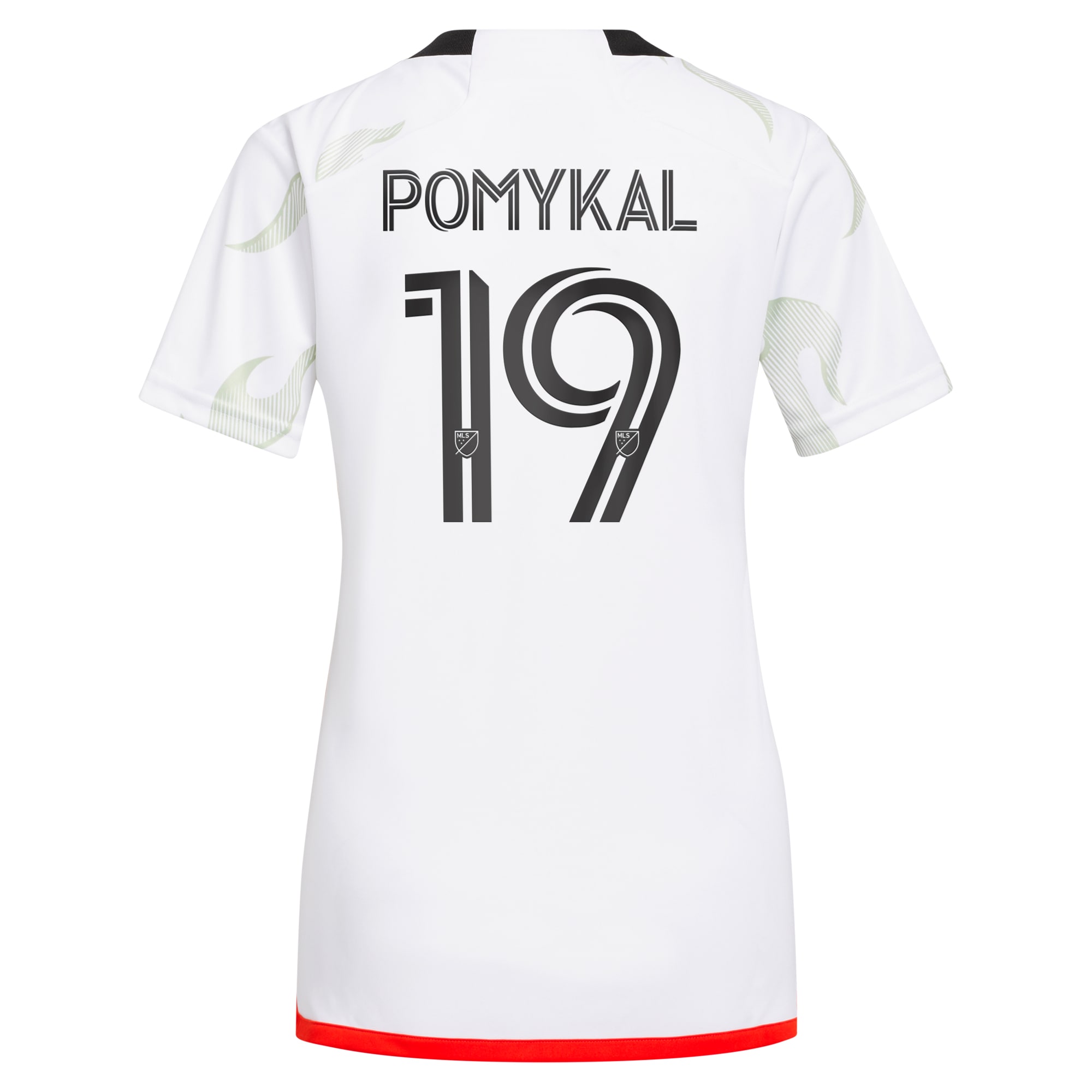 [LK] Paxton Pomykal FC Dallas Women's 2023 Burn Baby Burn Replica Player Jersey - White