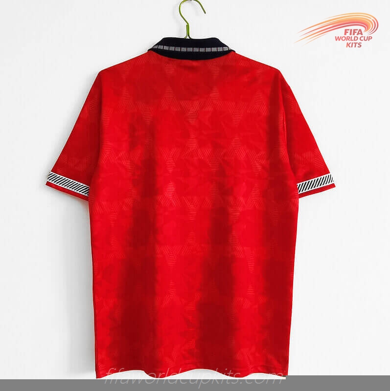 England season 1990 FIFA World Cup Away Crimson Football Strip