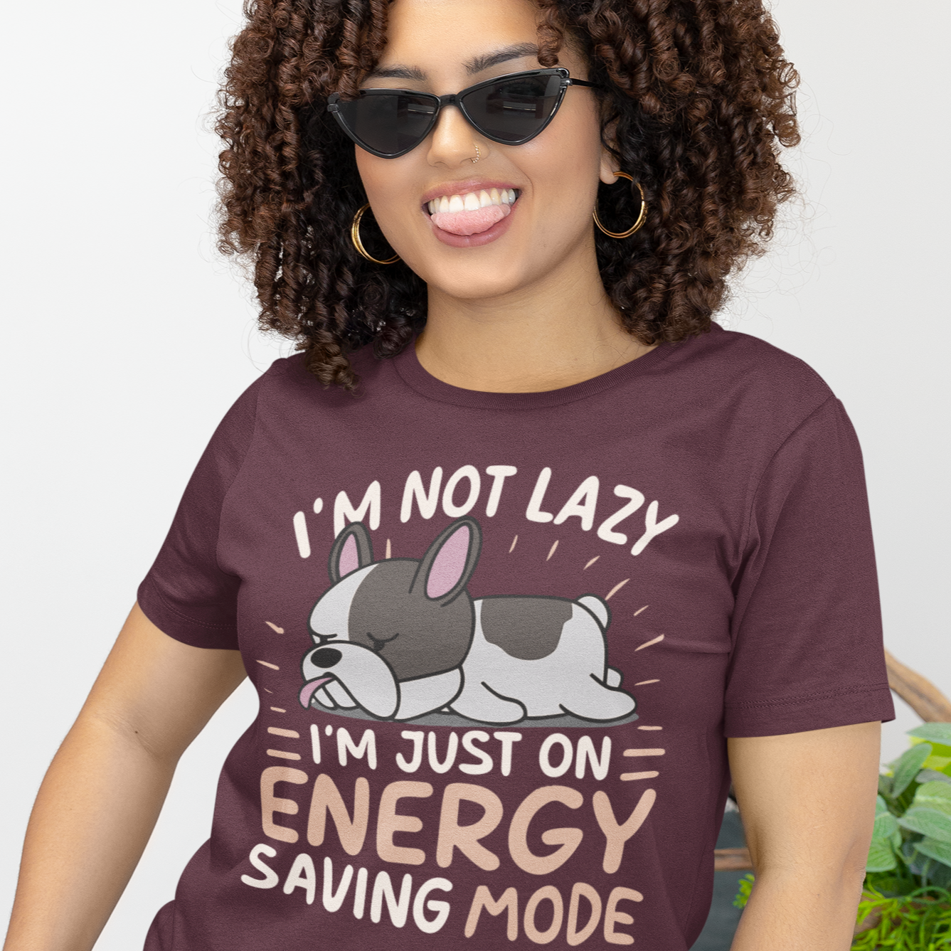 Im Not Lazy - Everyday Unisex Cotton T-shirt Everyday Use