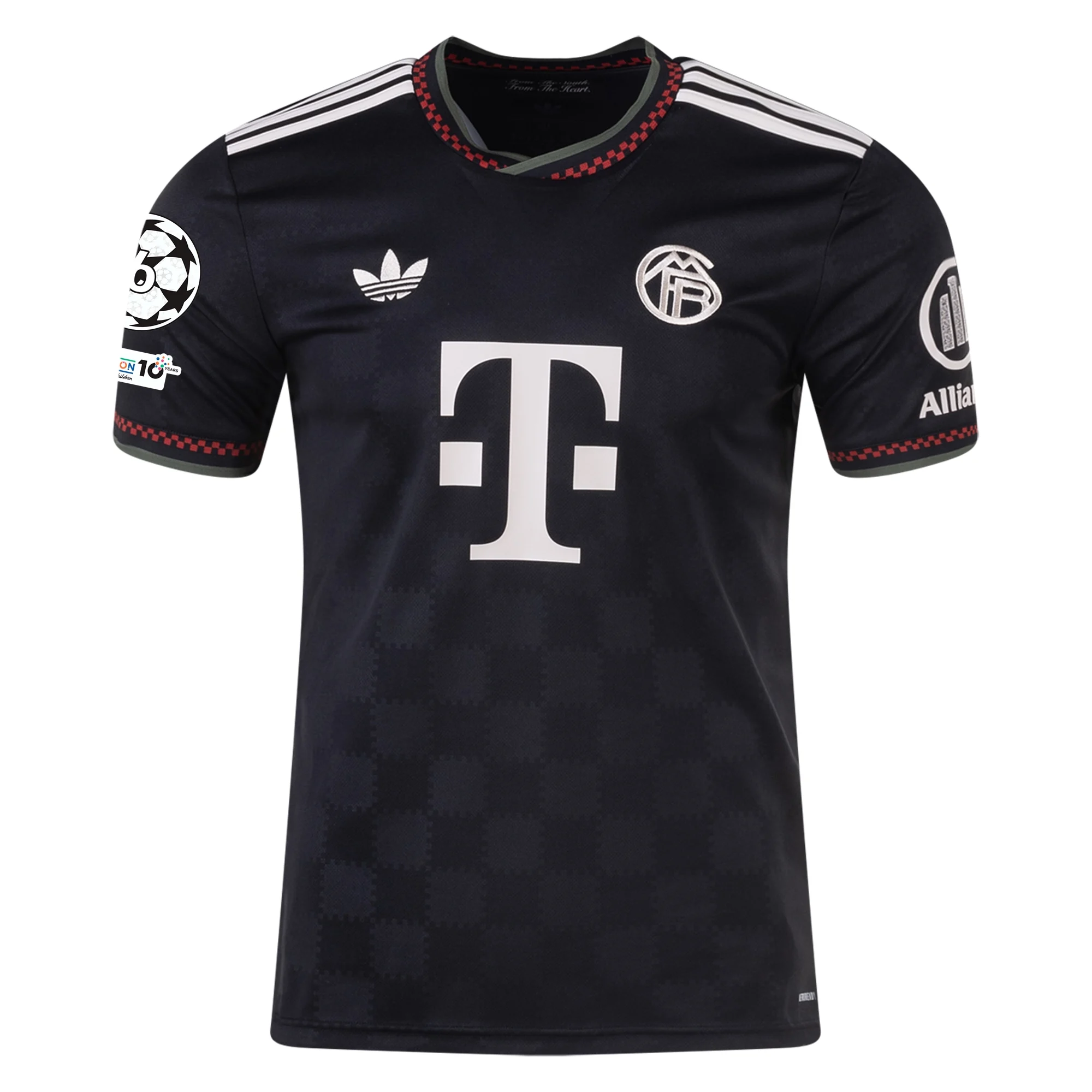 Buy Harry Kane Bayern Munich Third Soccer Jersey 25/26 Champions League Black Olive Green