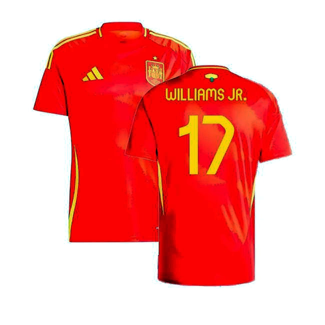 New Spain Home Match Shirt 2024-2025