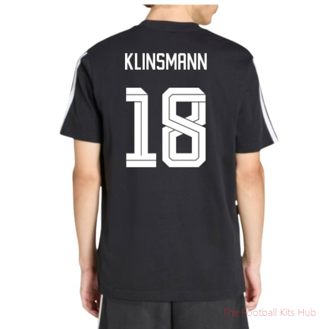 [SD] 2026/27 Germany DNA Tee (Black) (Klinsmann 18)