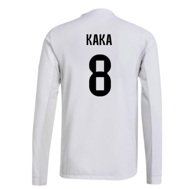2025-2026 Home Shirt by Real Madrid Authentic Long Sleeve (Unisex