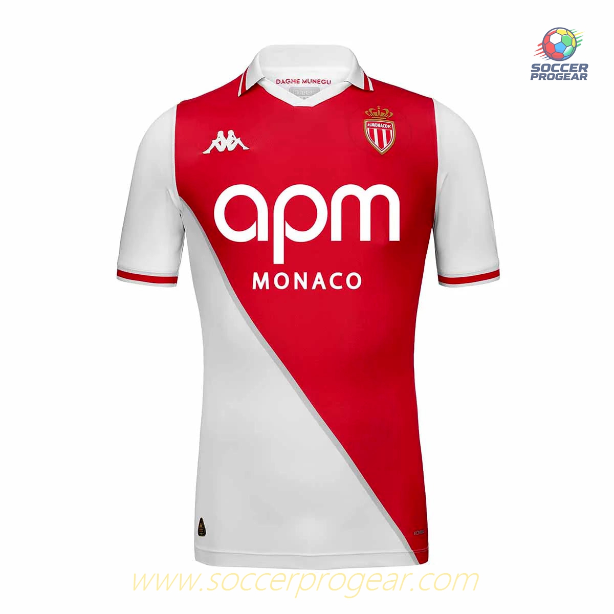 AS Monaco Home Match Football Jersey 2024-25 Edition