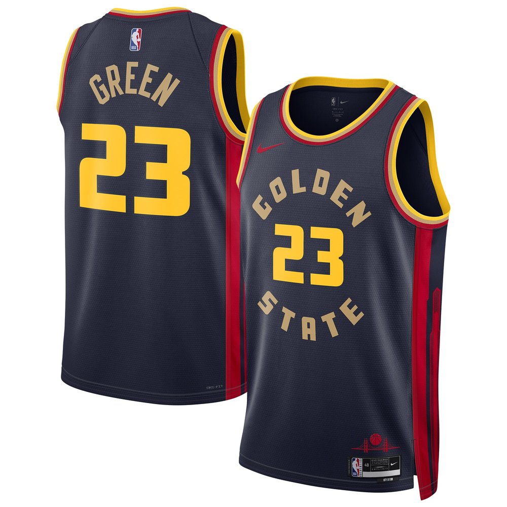 High-Quality Golden State Warriors Jersey Navy City Edition - Basketball Fan Gear