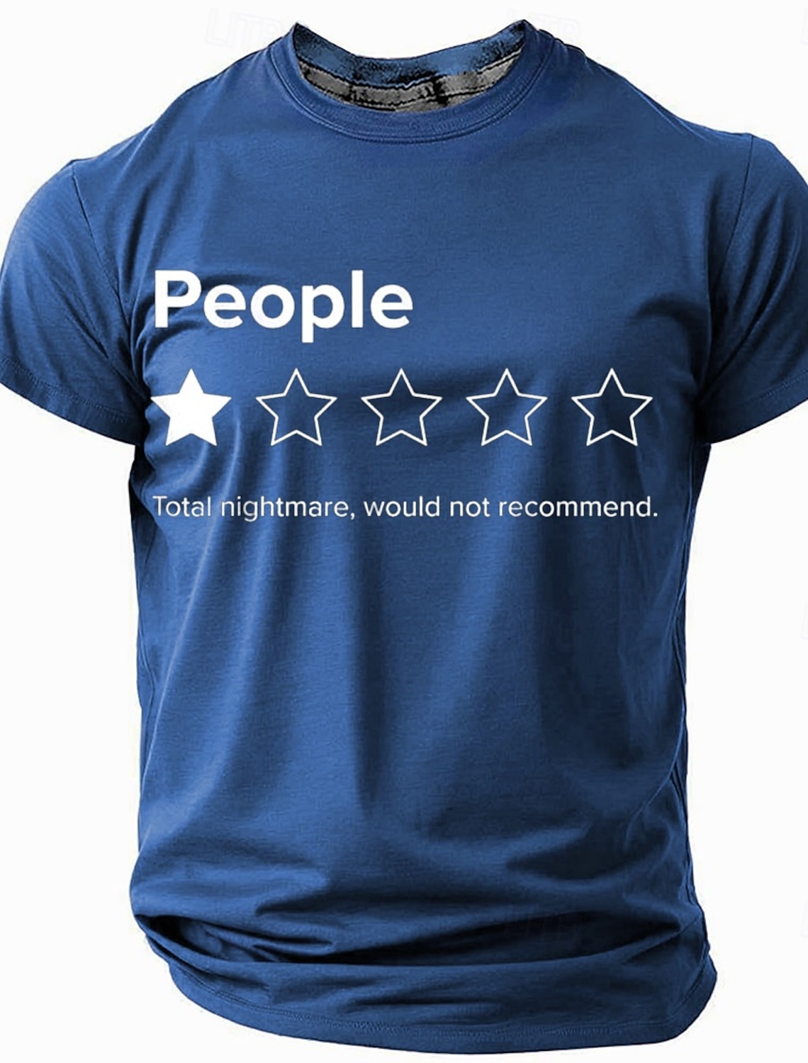 Men's Graphic T-Shirt: Funny 'Ich Höre Immer Nur Mimimi' German Saying, Short Sleeve Lifestyle Humor Tee