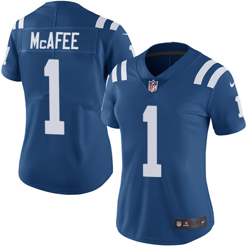 NFL I C Colts #1 Pat McAfee Limited Blue Jersey - Fan Favorite