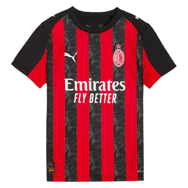Durable Material Faithful Acm Ac Milan Home Shirt Kids Kaka #22 20...