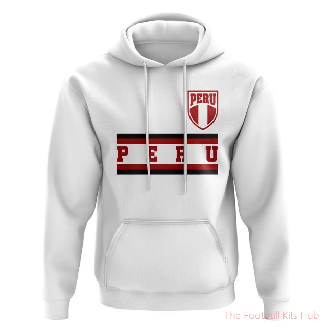Peru Core Football Country Hoody (White)