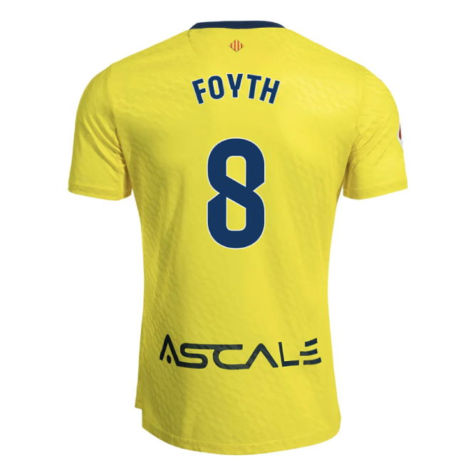 25-26 Villarreal Home (2025) Jersey Jersey - Premium - New- MatchReady