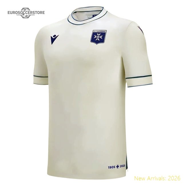 Home Club Teams,Auxerre 2025-2026 Auxerre Kit Shirt Game Day Apparel