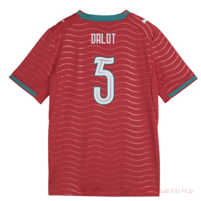 2026-2027 Portugal Home Shirt (Kids) (Dalot 5)
