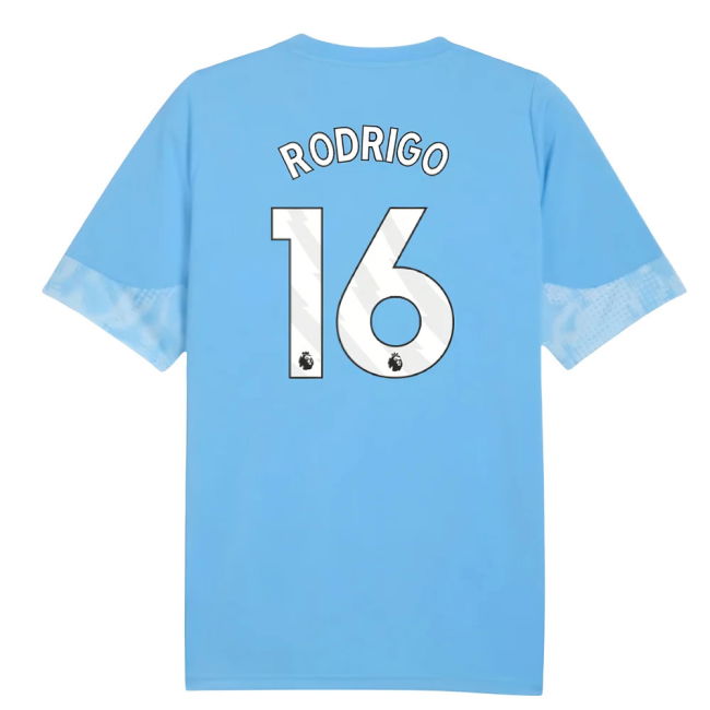 Man City 2025-20 Training Football Shirt Rodrigo 16 Edition L M S
