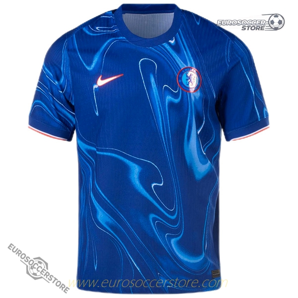 24-25 Chelsea Home Player Version Jersey Without Sponsor Logo