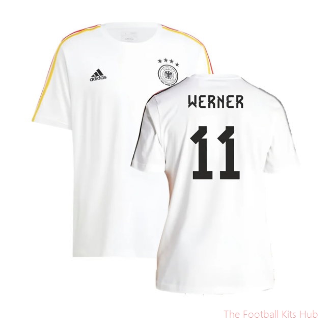 2024-2025 Germany 3S DNA Tee (White) (Werner 11)