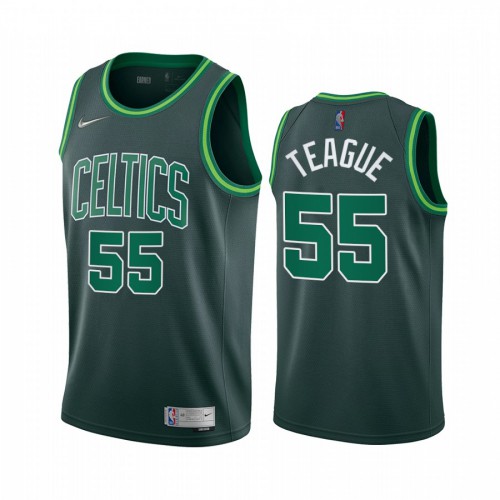 Green Boston Celtics #55 Celtics Jersey - Polyester Basketball Jersey