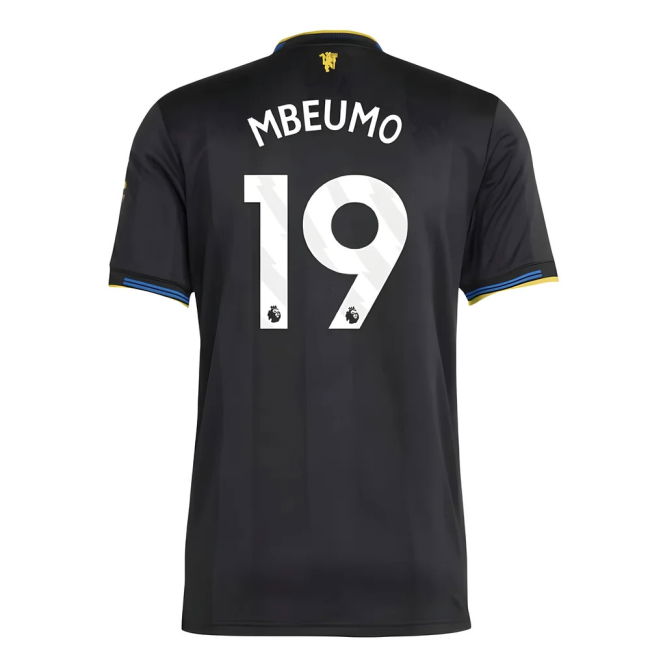 Man Utd 2025-20 Third Football Shirt with Mbeumo Printing M S