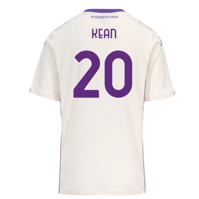 Licensed Copy Fiorentina Away Supporter Shirt for Adults (Kean 20)