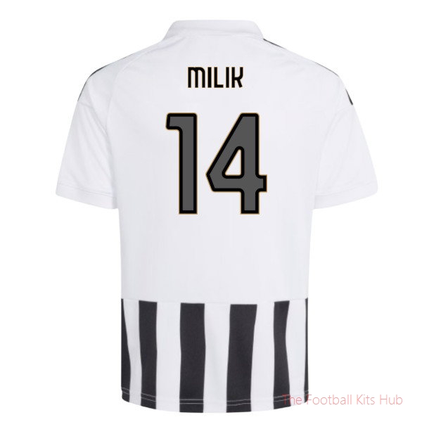 Fan Edition Juventus 2026-2027 Home Shirt (Kids) (Milik 14)