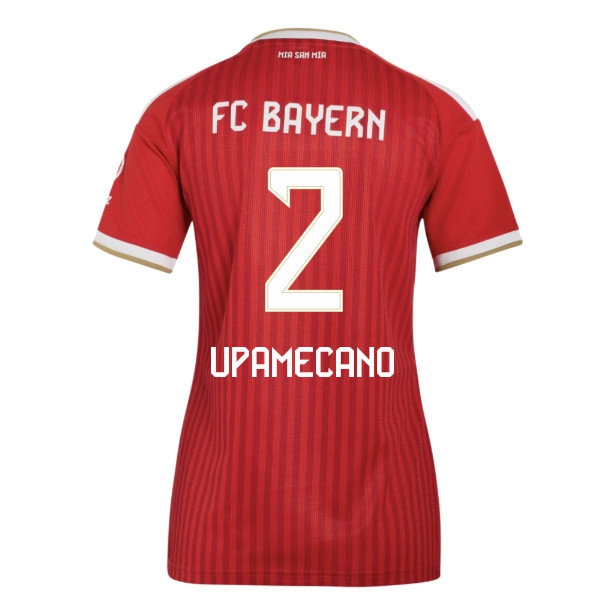 [DDJ] 2026-2027 Bayern Munich Home Shirt (Womens) (Upamecano 2)