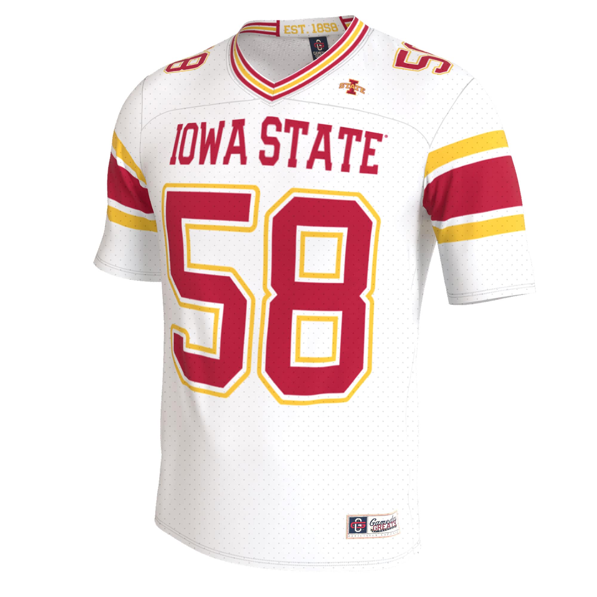 Iowa State Cyclones GameDay Greats Youth Lightweight Collegiate Football Whiteout Fashion 2026/2027 Football Jersey
