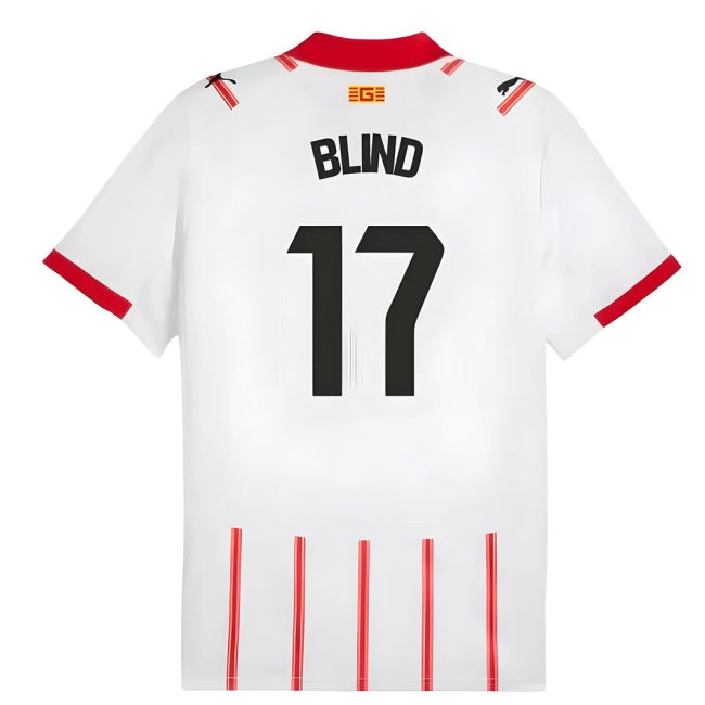 2025-2026 Girona Home Shirt (Blind 17) | Performance | Professional
