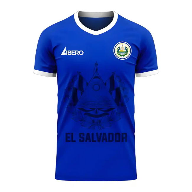 El Salvador Stylish Home Jersey 2025-2026