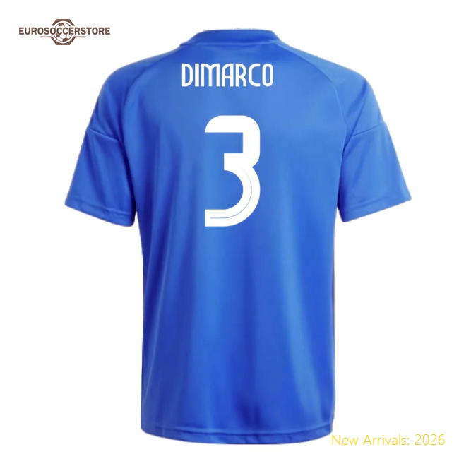 Italy Children 2024 Home Jersey Shirt Football Fan Game Day Football Fan Gear