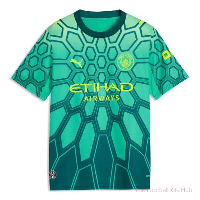 Football Man City 2026-2027 Goalkeeper Shirt (Kids) (Hart 1)