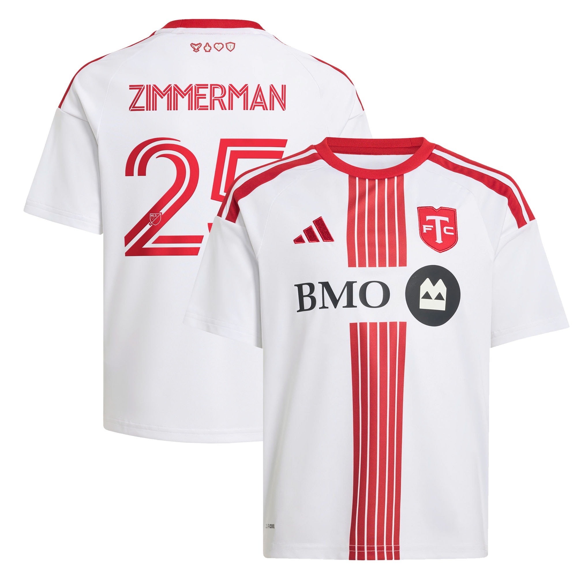 [SJH] Walker Zimmerman Toronto FC Youth 2026 Winter Kit Replica Jersey - White