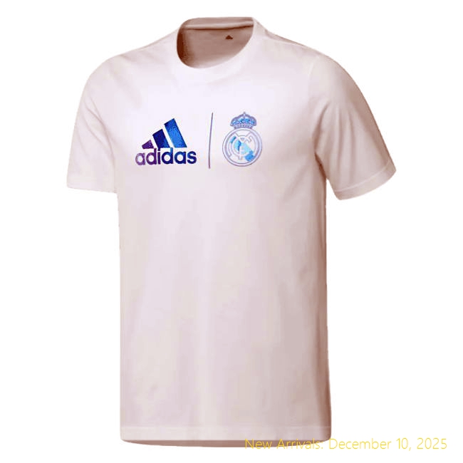 High-Quality RM 2023 Real Madrid Graphic Tee (White) - Value for Money