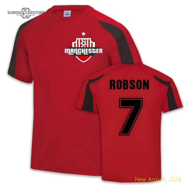 Authentic Man United Sports Training Jersey (bryan Robson 7)