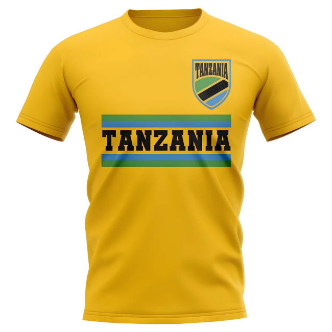 Kit Tanzania Core Football Country T-Shirt (Yellow) Player
