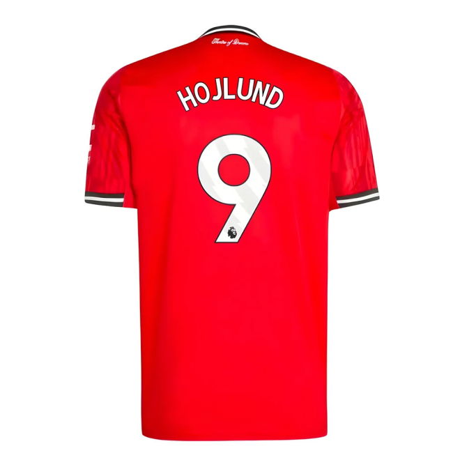 Hojlund 9 Fan Quality Man Utd Home Fan Shirt (Adults)