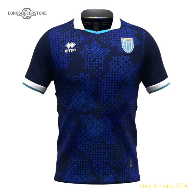 San Marino Away Kit 2024-2025 Stadium Wear Jersey Approved