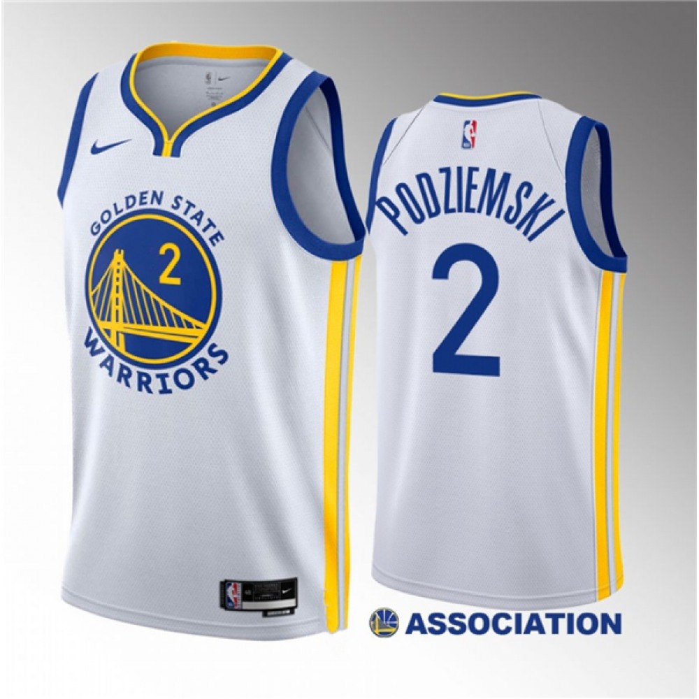 Classic Golden State Warriors 2 Jersey White - Fan Favorite