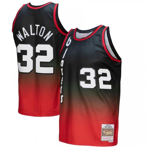 Red POR Trail Blazers #32 Jersey Game Day Wear Basketball Jersey