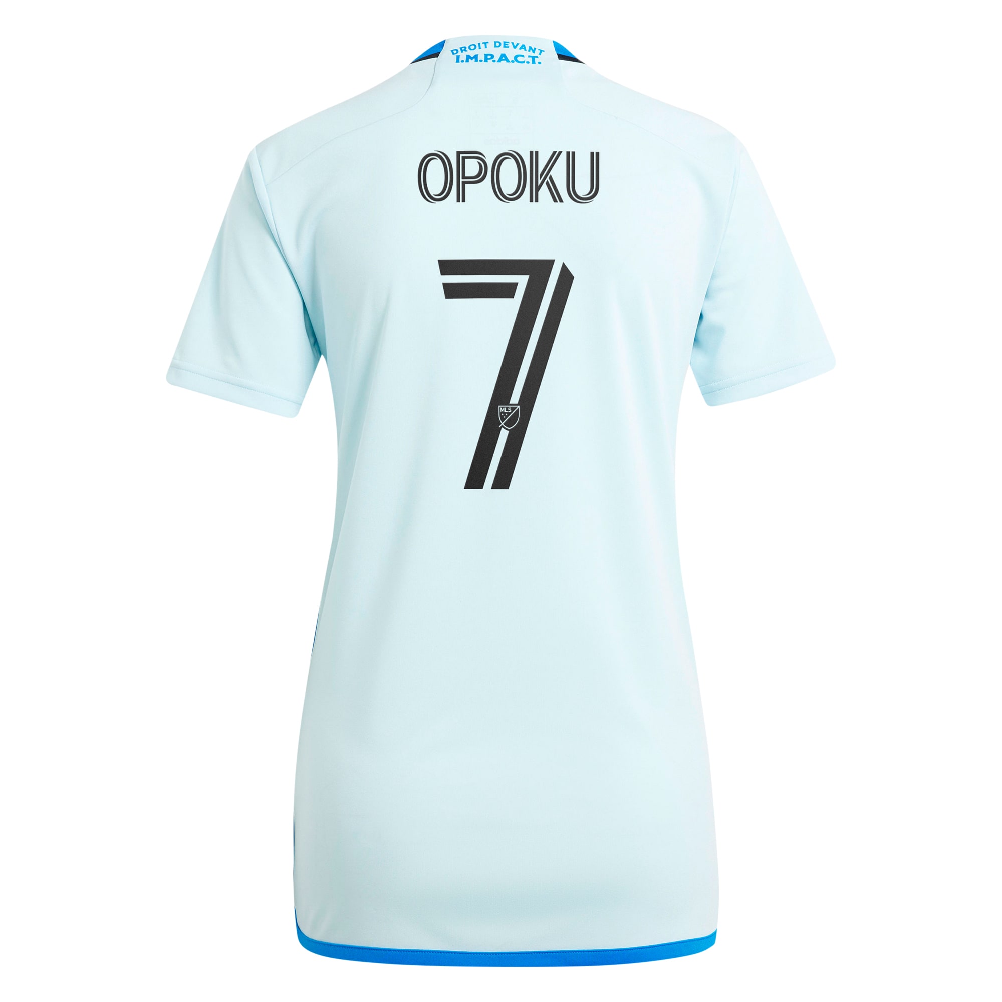 [SJH] Kwadwo Opoku CF Montreal Women's 2024 La Main Replica Player Jersey - Light Blue
