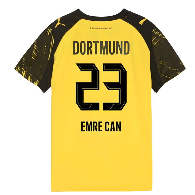 Premium 2025-2026 Borussia Dortmund Home With Vintage Design