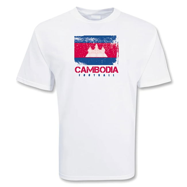Match-Ready Championship Cambodia Football T-Shirt Collector'S-Item