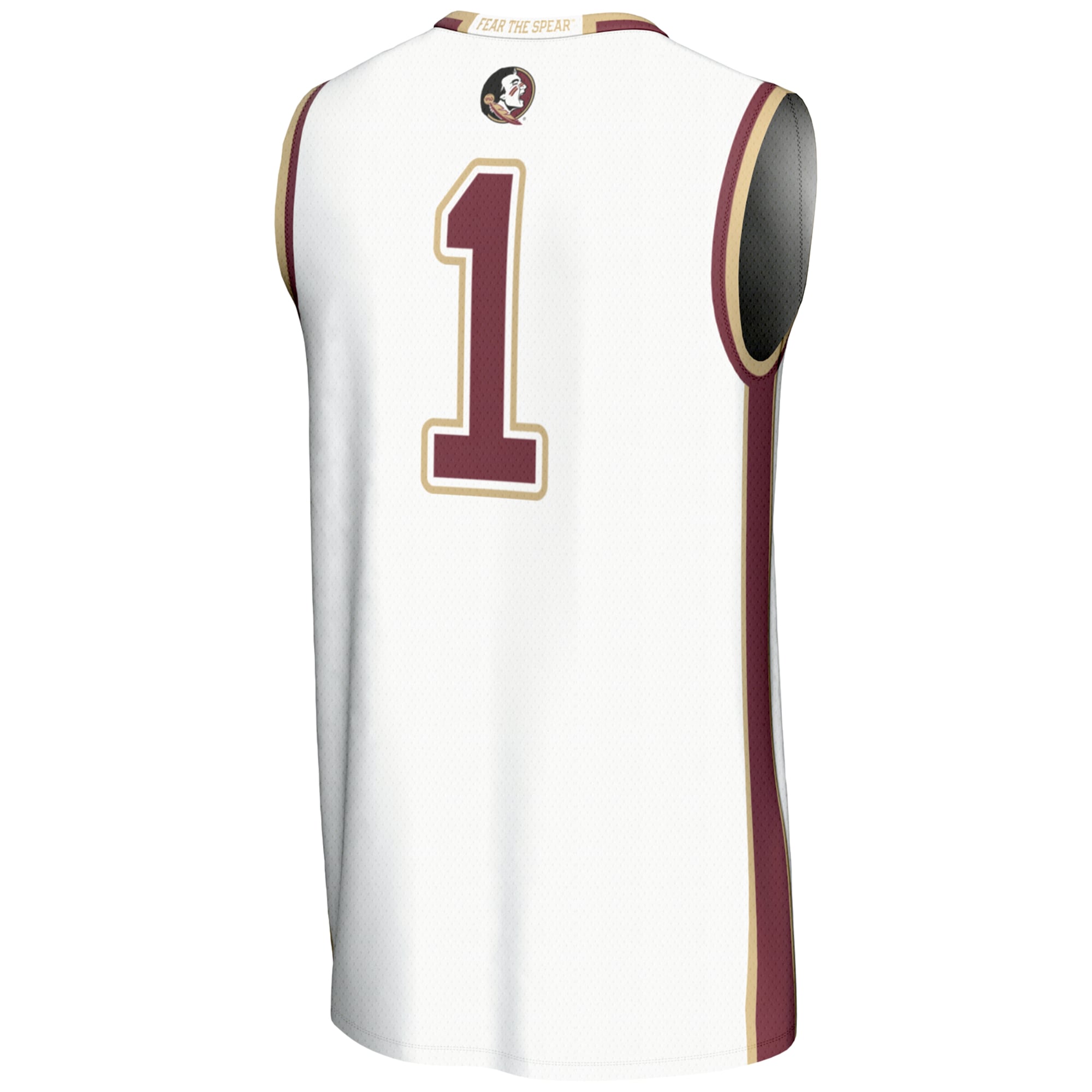 [NJP] Florida State Seminoles GameDay Greats Youth Lightweight Basketball Jersey - White