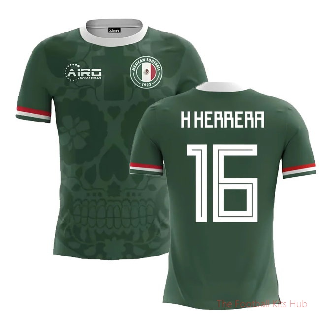 [LK] 2025/26 Mexico Home Football Shirt (H.Herrera 16)