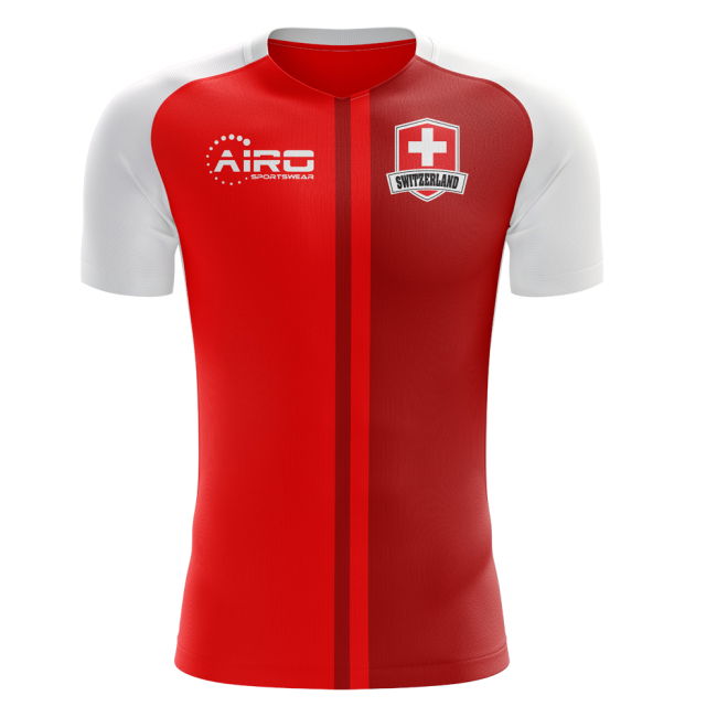 Championship 2025-2026 Switzerland Home Concept Football Shirt