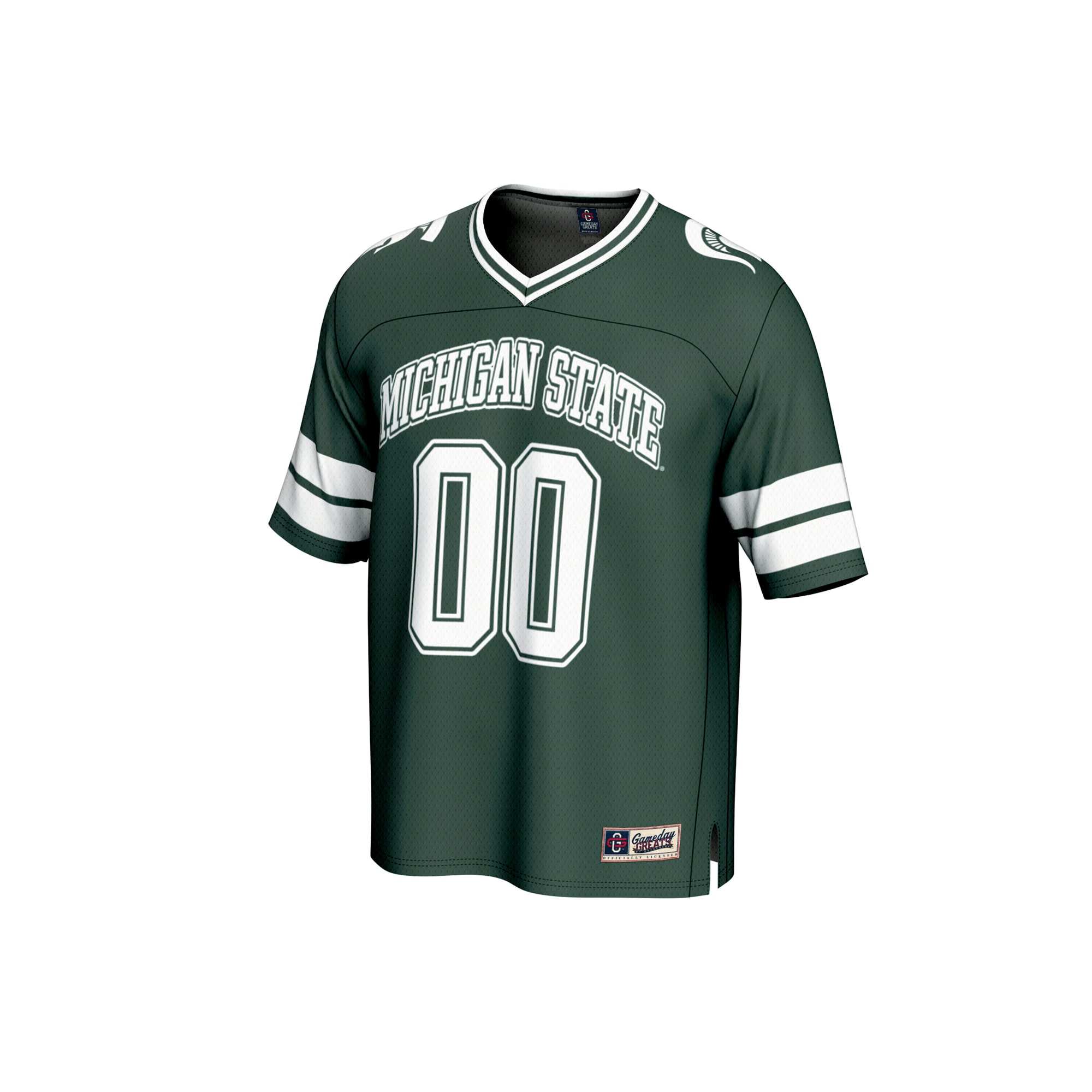 [NJP] Michigan State Spartans GameDay Greats Unisex NIL Pick-A-Player Football Fashion Jersey - Green
