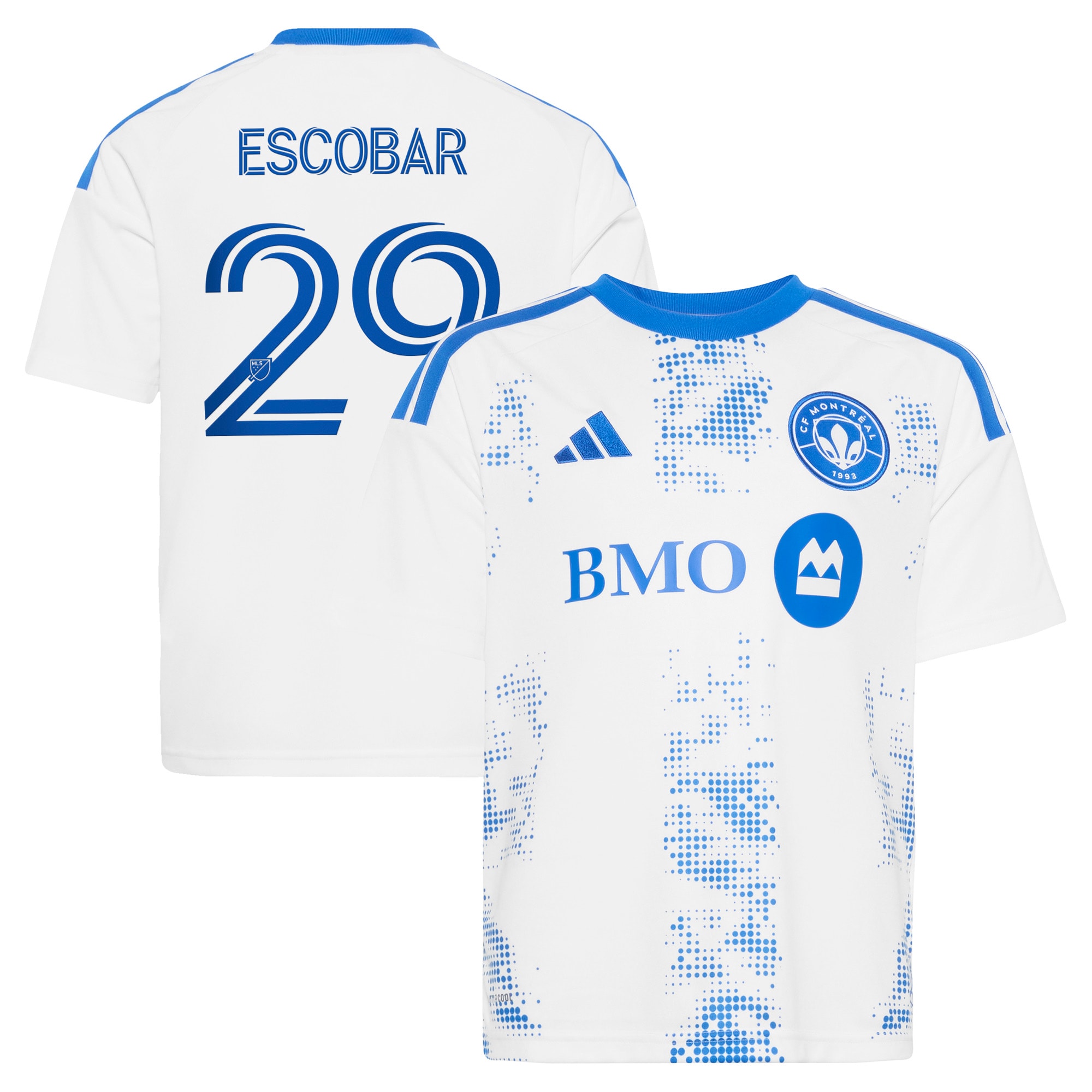 [SJH] Franco Escobar CF Montreal Youth 2026 The Procure Jersey Replica Jersey - White