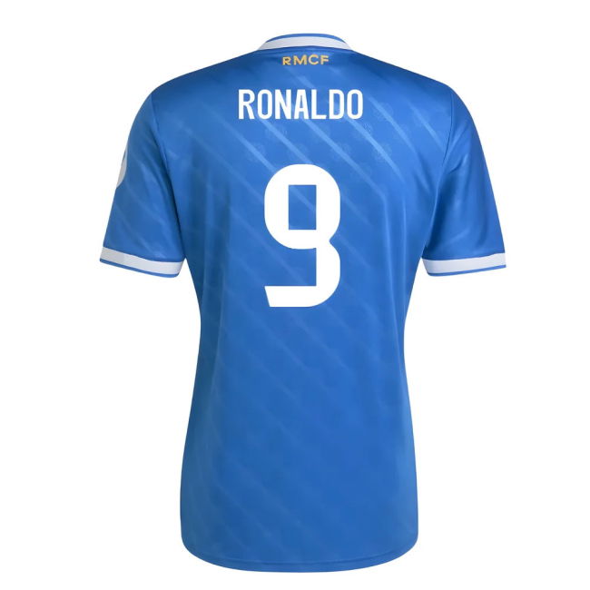 2025-2026 Camiseta Real Madrid Tercer Hombres - Auténtica - Ronaldo 9