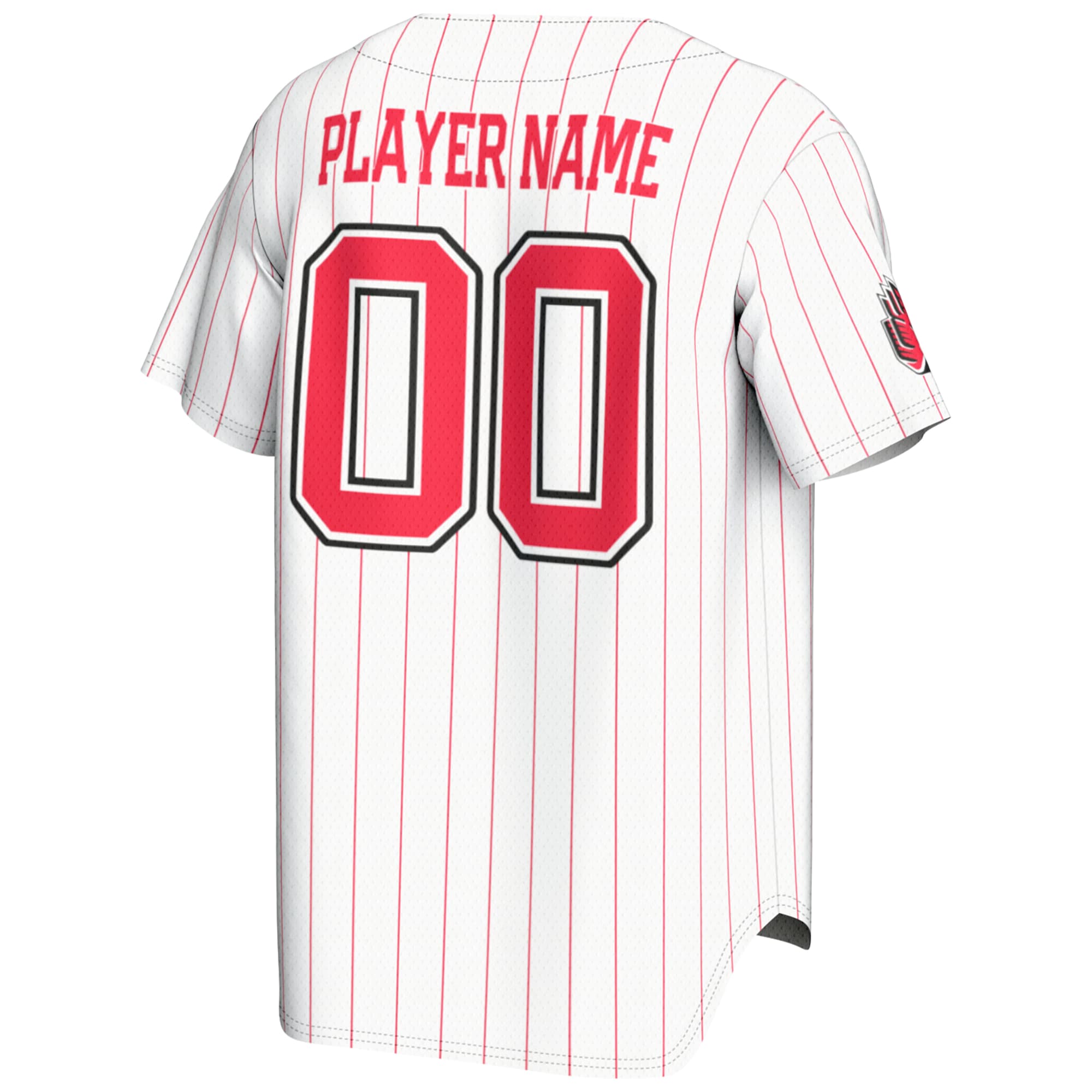 [NJP] Ball State Cardinals GameDay Greats NIL Pick-A-Player Lightweight Baseball Jersey - White